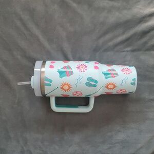 Pink Lily|Tumbler|Summer print|40oz.